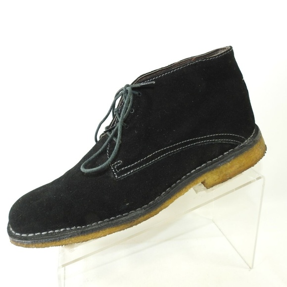 Johnston & Murphy Size 9.5 M Black Boots R2 B3